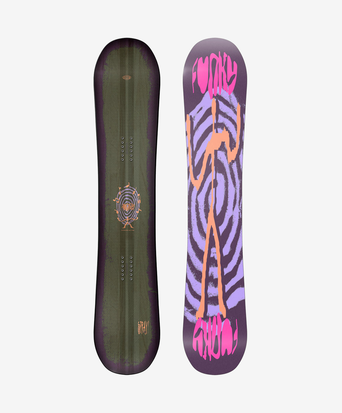 Funky Spray Snowboard