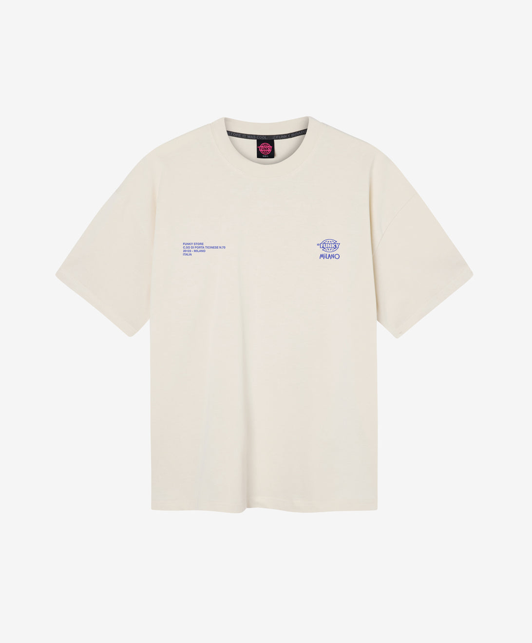 ITALIA TEE OFF WHITE