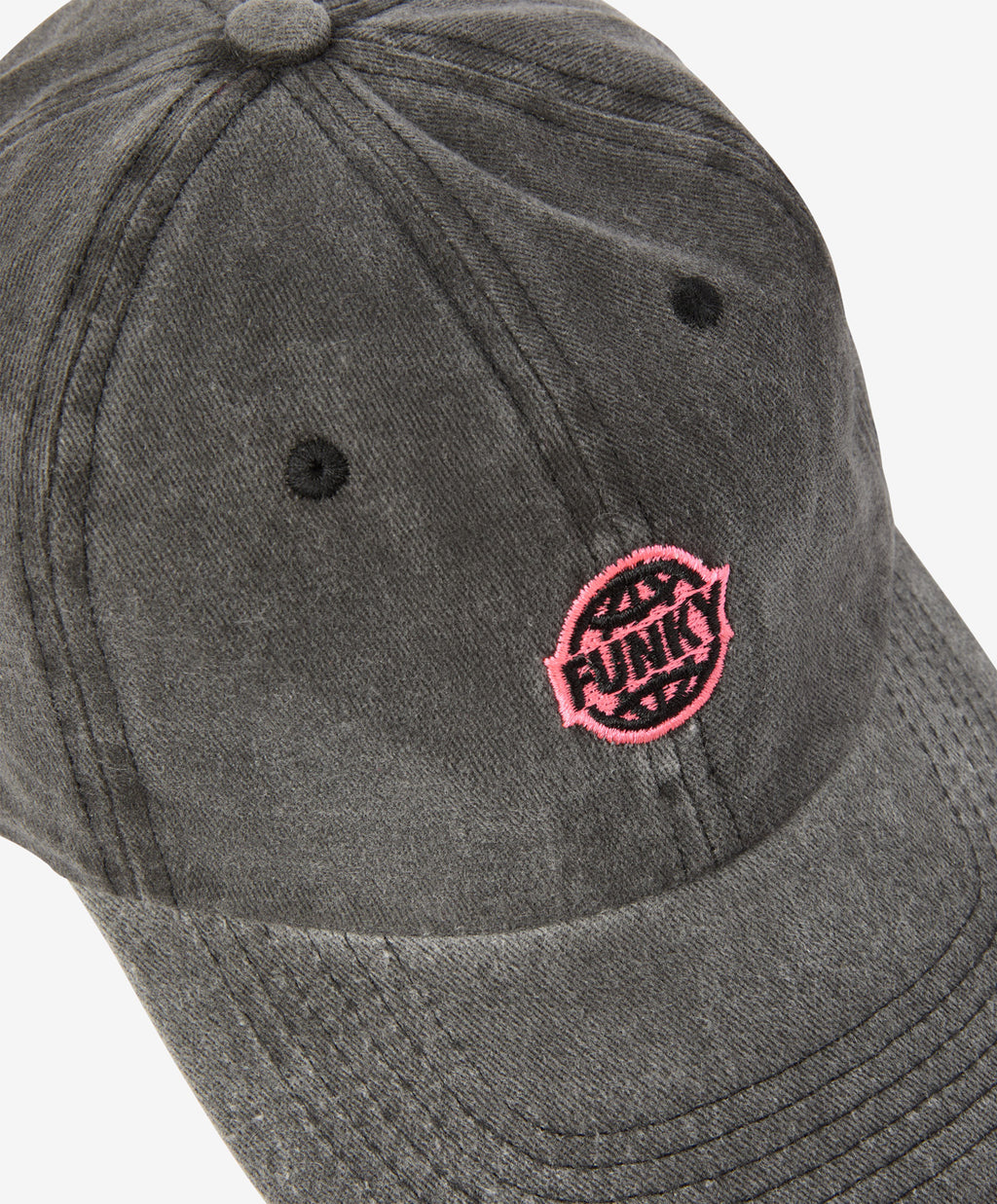 LOGO DAD CAP WASHED BLACK