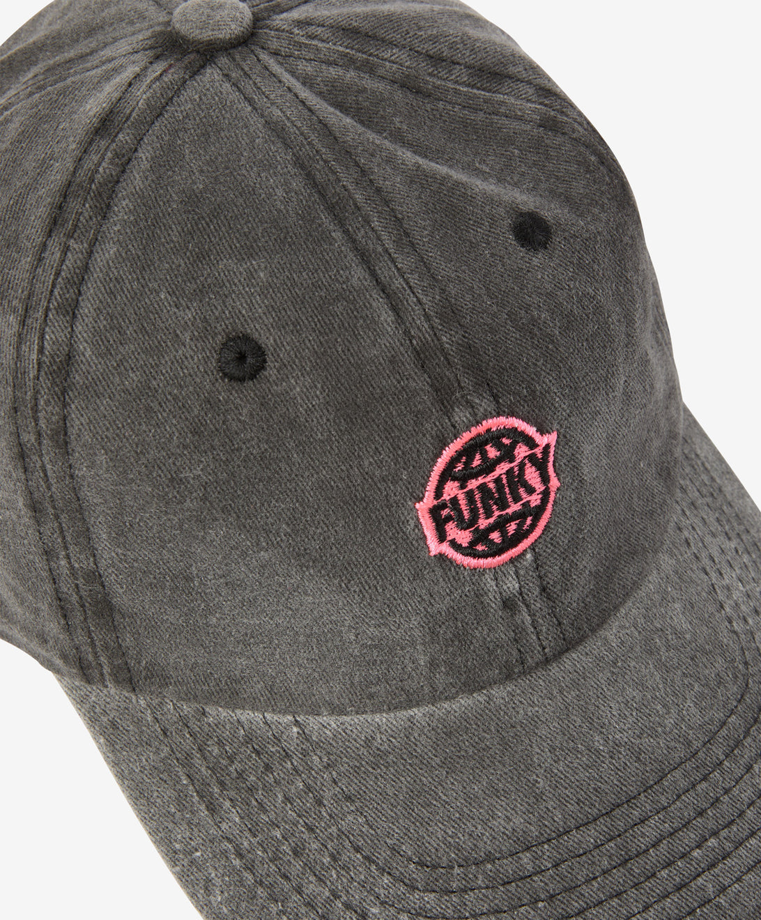 LOGO DAD CAP WASHED BLACK