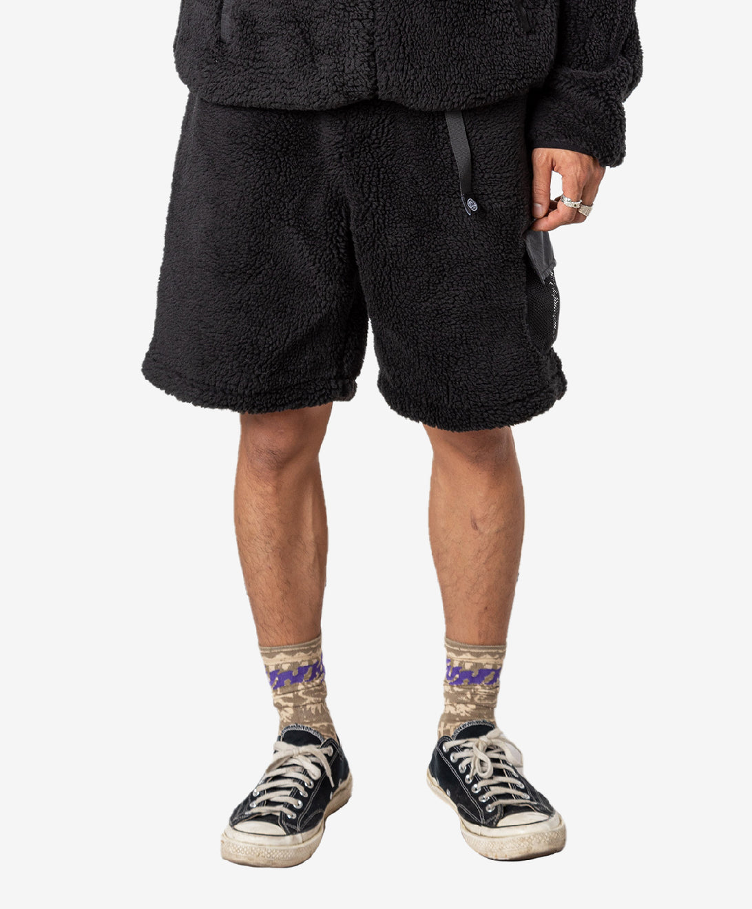 GROG SHERPA SHORTS BLACK