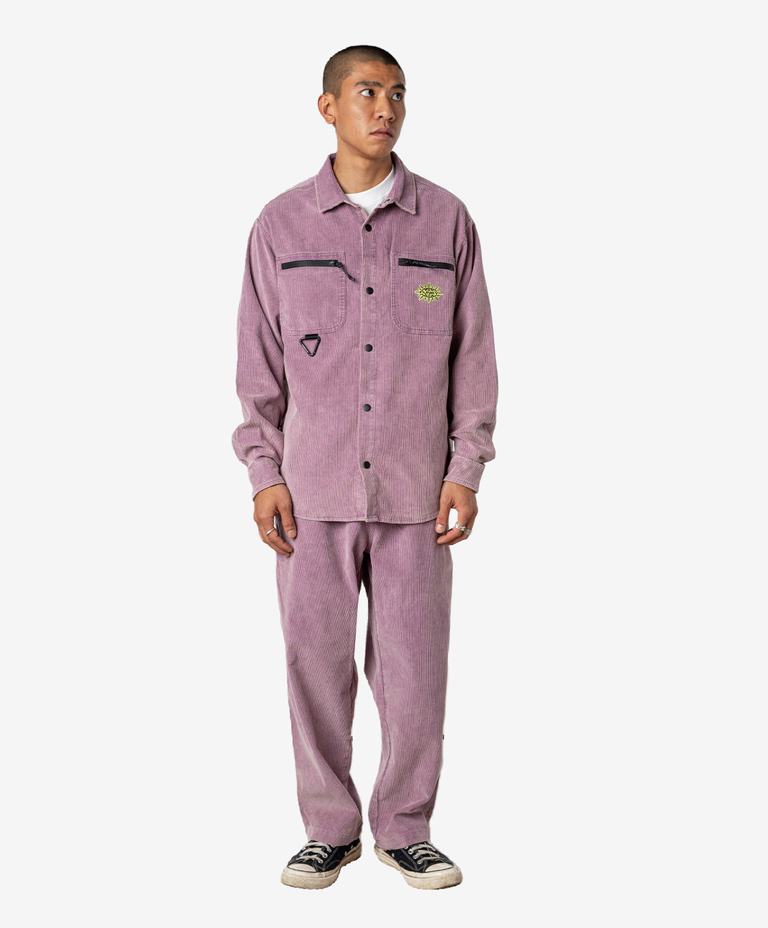 ULTRA CORDUROY TROUSERS ORCHID