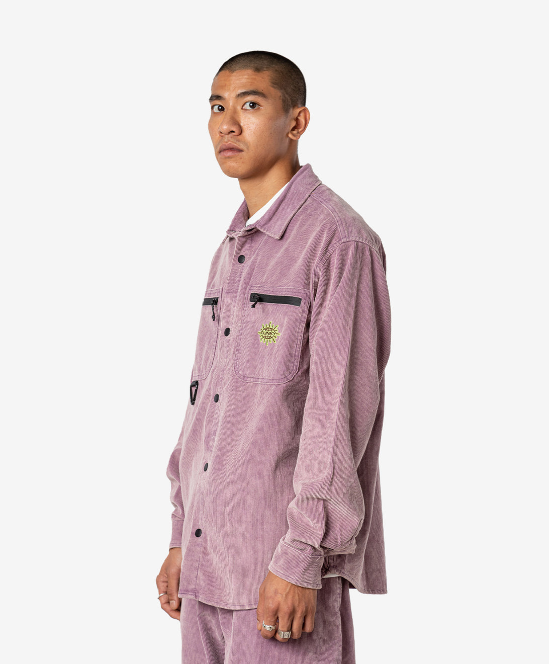 ULTRA CORDUROY SHIRT ORCHID