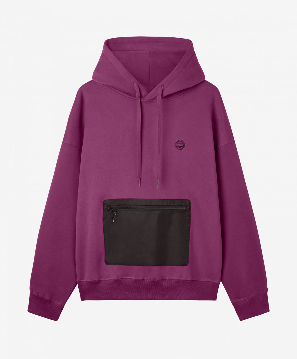 FUNKY CHUNK LOGO HOODIE GRAPE – Funkysnowboards