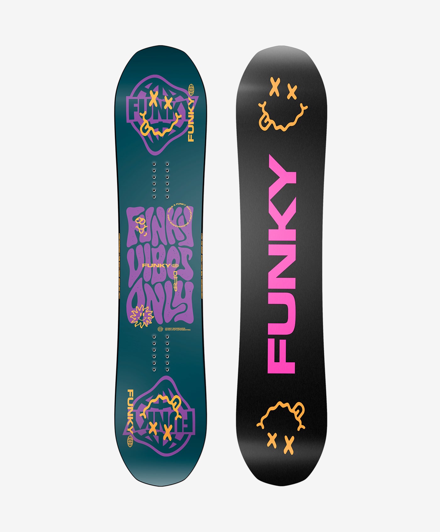 Kids' Funky Drip Snowboard Funkysnowboards