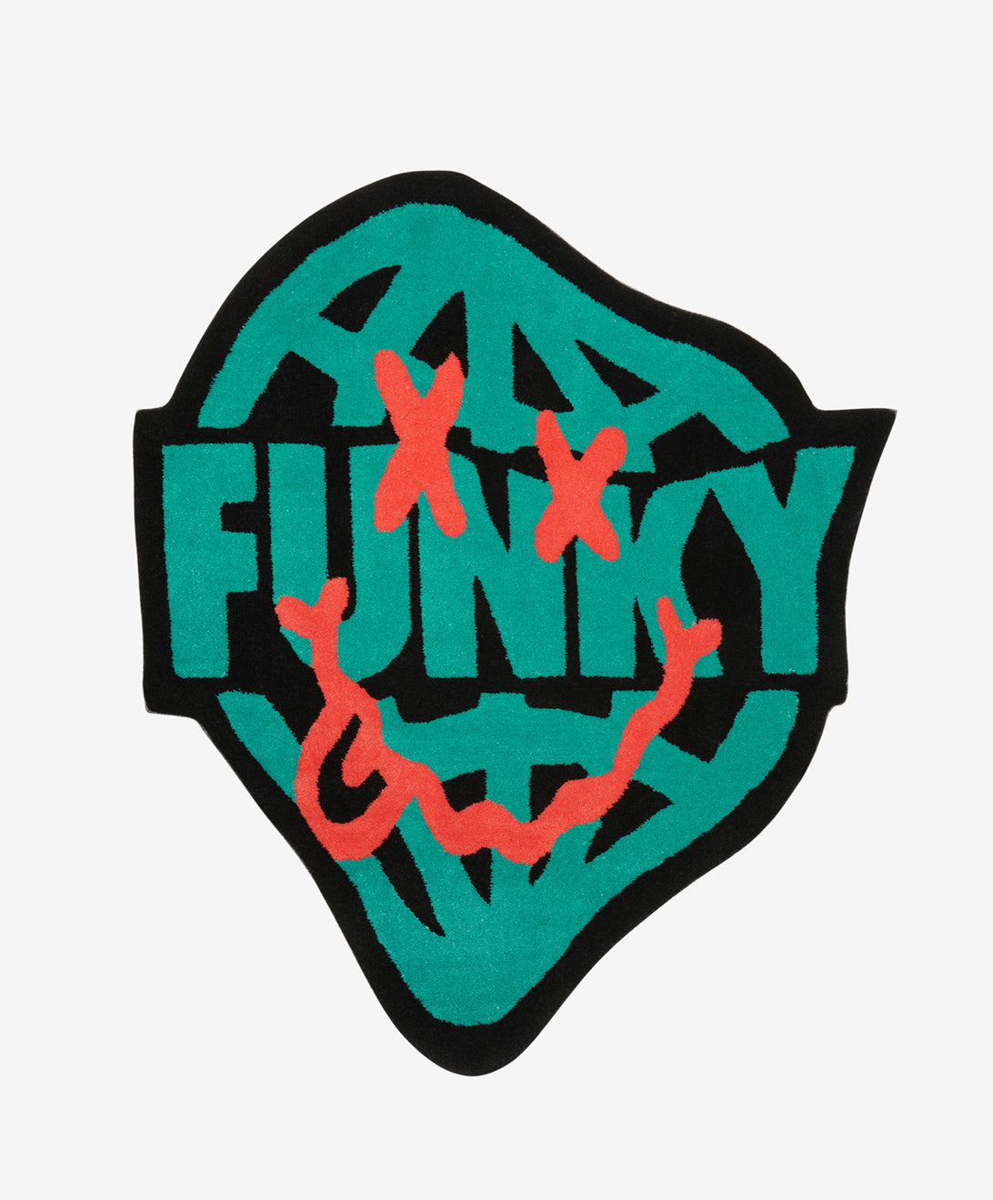 FUNKY STONED RUG AQUA