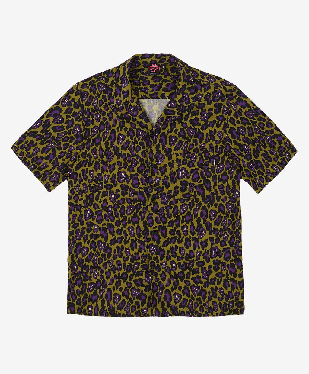 ACID LEOPARD SHIRT KHAKI